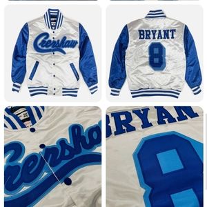 Kobe Bryant Men's Headgear Classics Crenshaw Satin Jacket